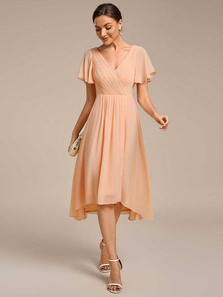 ever FAYE|Abito da invitata di matrimonio chic con scollo a V