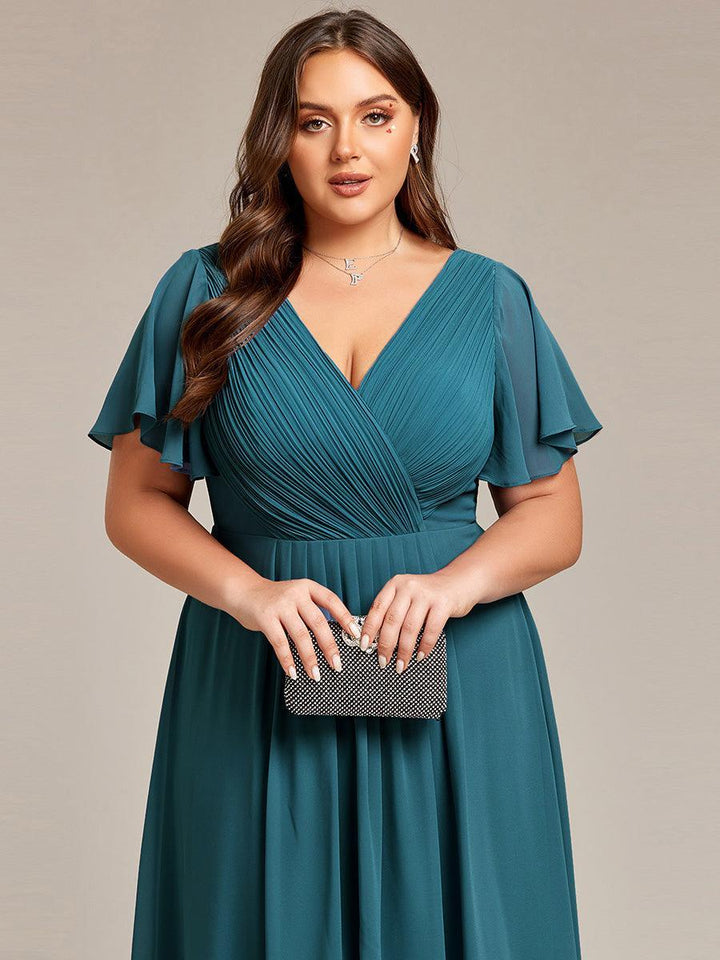 ever FAYE|Abito da invitata di matrimonio chic con scollo a V