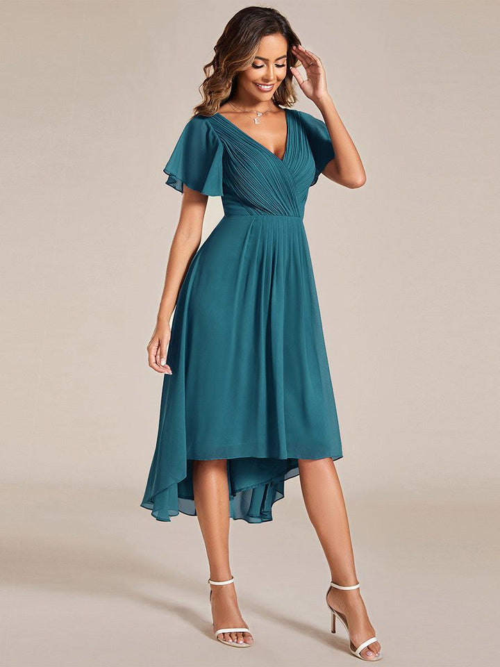 ever FAYE|Abito da invitata di matrimonio chic con scollo a V
