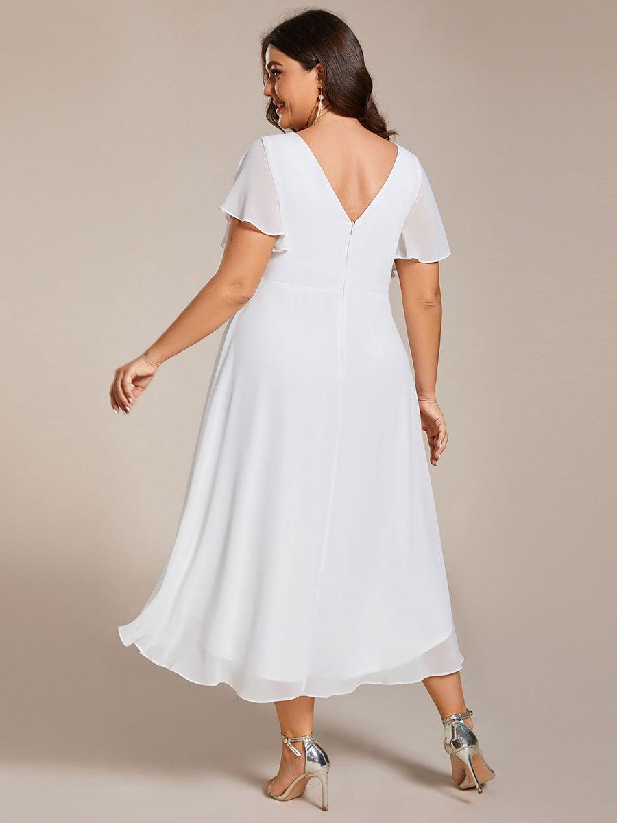 ever FAYE|Abito da invitata di matrimonio chic con scollo a V