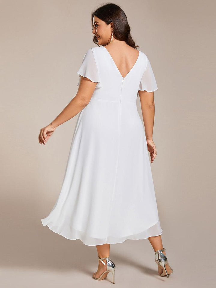 ever FAYE|Abito da invitata di matrimonio chic con scollo a V
