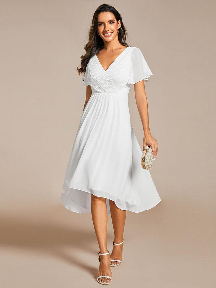ever FAYE|Abito da invitata di matrimonio chic con scollo a V