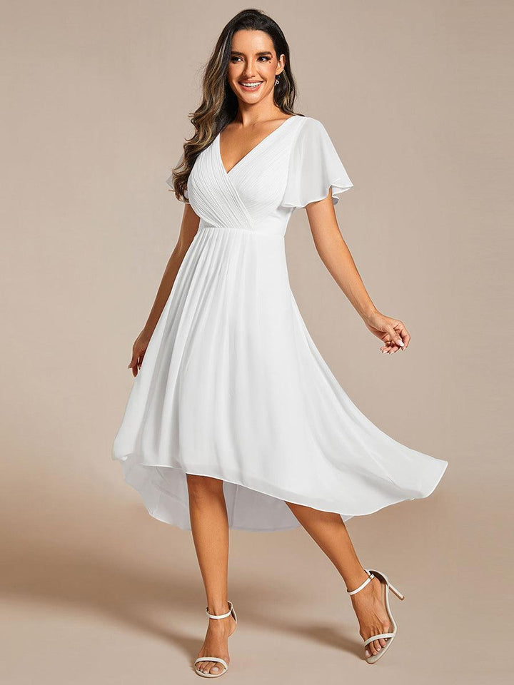 ever FAYE|Abito da invitata di matrimonio chic con scollo a V