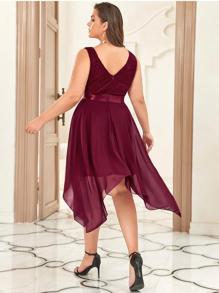 ever COSTA|Abito da matrimonio irregolare in chiffon di seta