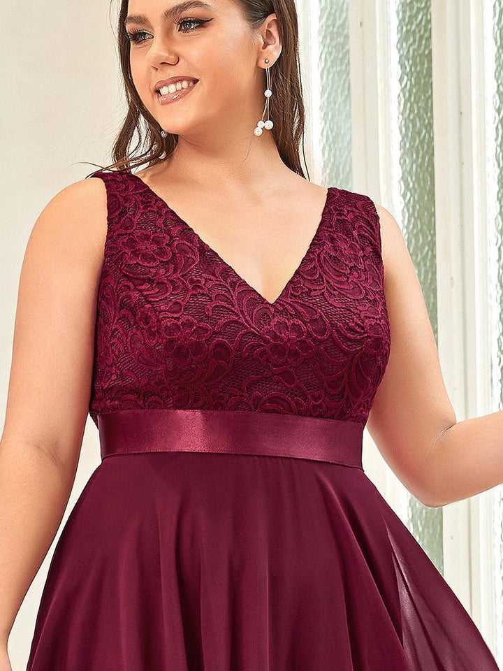 ever COSTA|Abito da matrimonio irregolare in chiffon di seta