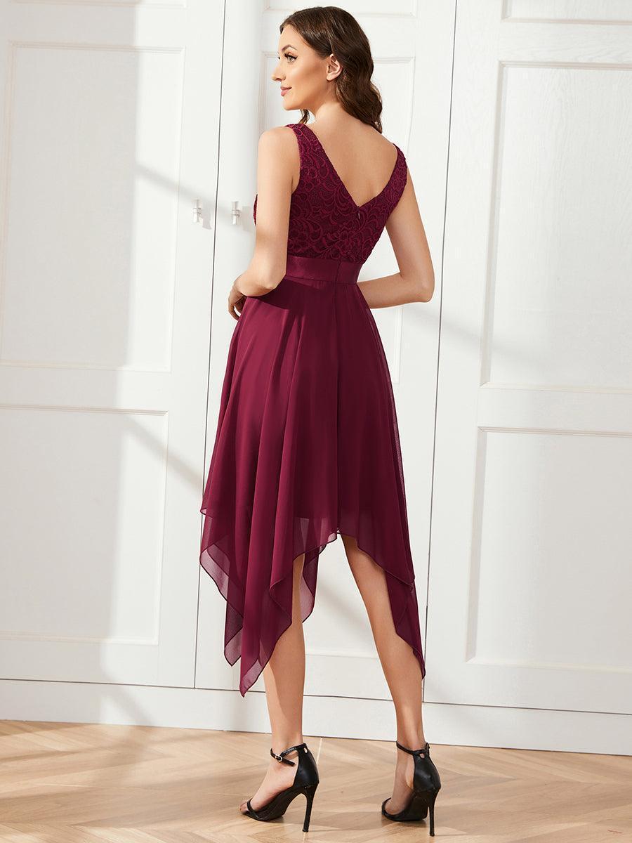 ever COSTA|Abito da matrimonio irregolare in chiffon di seta