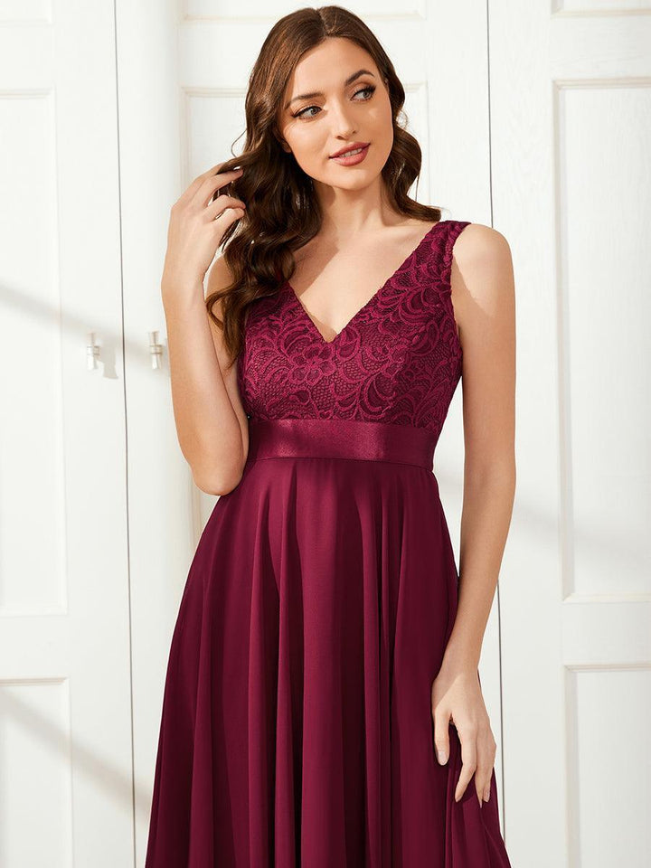 ever COSTA|Abito da matrimonio irregolare in chiffon di seta