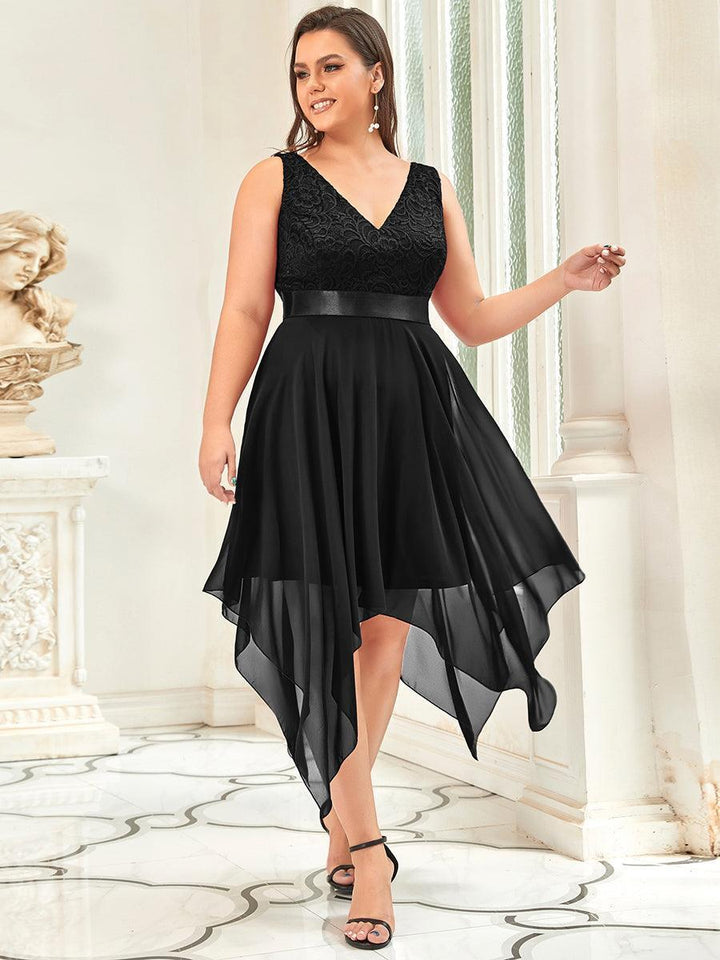 ever COSTA|Abito da matrimonio irregolare in chiffon di seta
