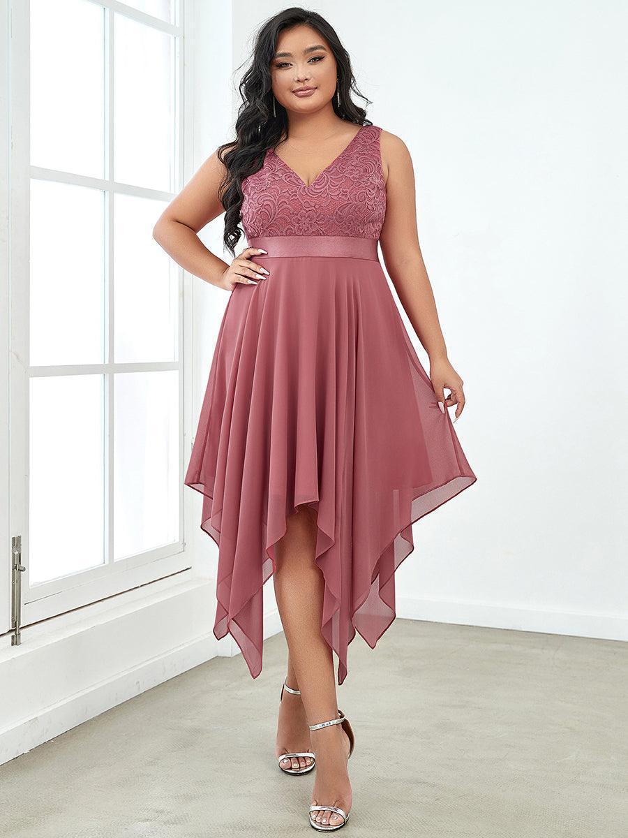 ever COSTA|Abito da matrimonio irregolare in chiffon di seta
