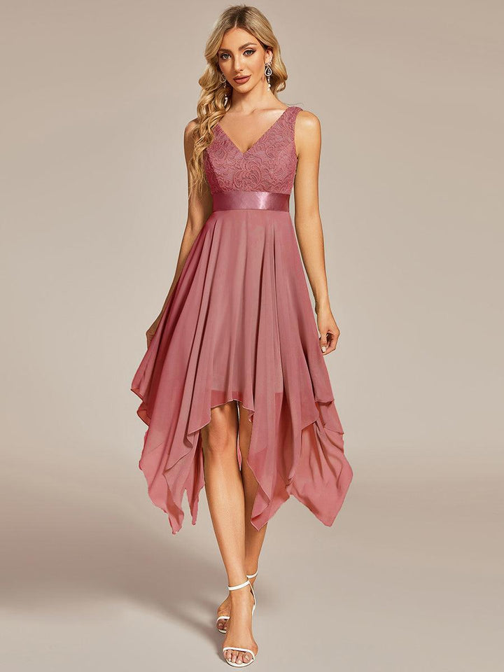 ever COSTA|Abito da matrimonio irregolare in chiffon di seta