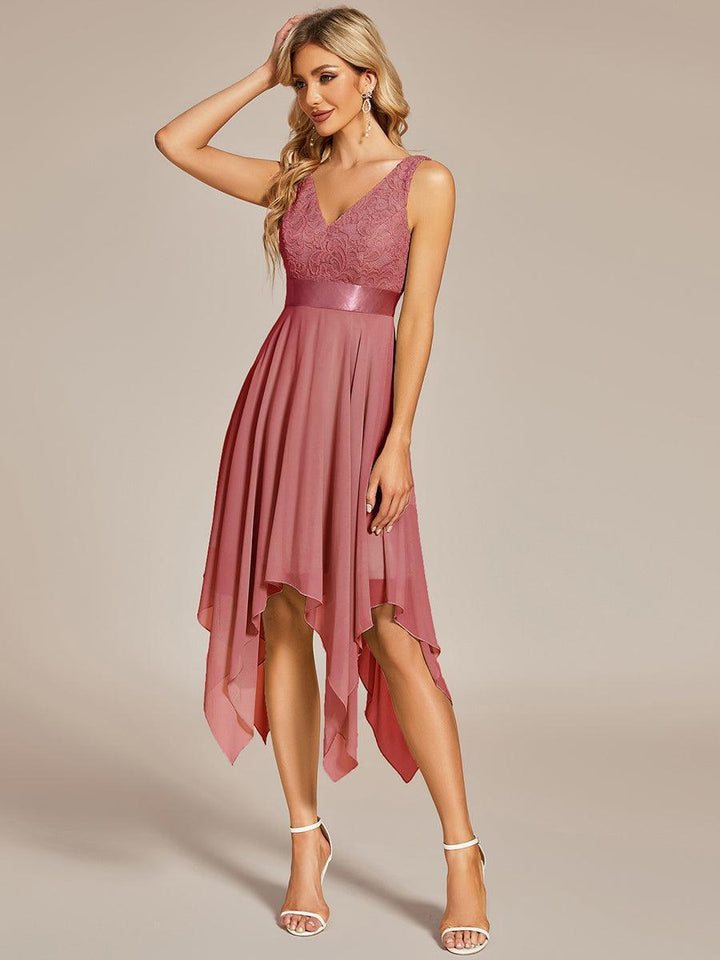 ever COSTA|Abito da matrimonio irregolare in chiffon di seta
