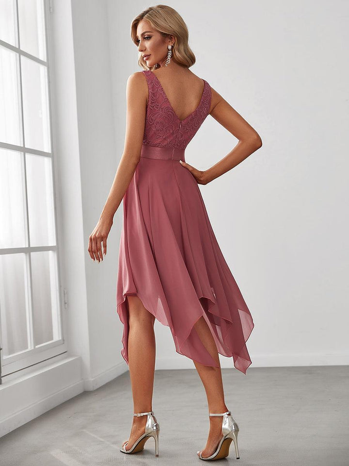 ever COSTA|Abito da matrimonio irregolare in chiffon di seta