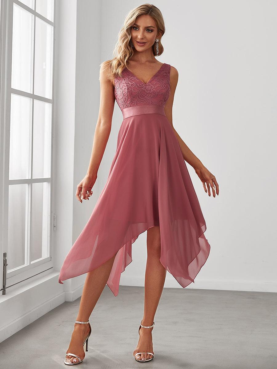 ever COSTA|Abito da matrimonio irregolare in chiffon di seta