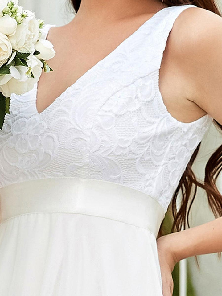 ever COSTA|Abito da matrimonio irregolare in chiffon di seta