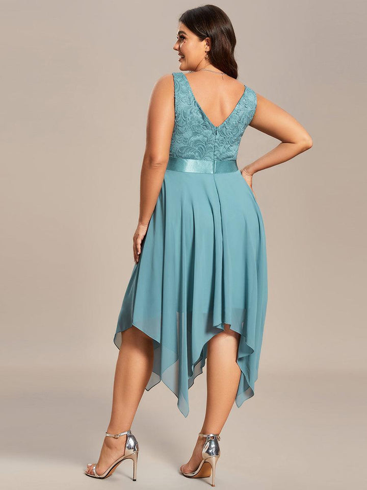 ever COSTA|Abito da matrimonio irregolare in chiffon di seta