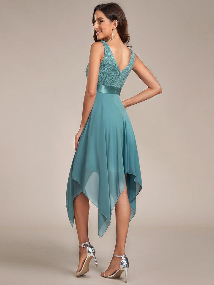 ever COSTA|Abito da matrimonio irregolare in chiffon di seta