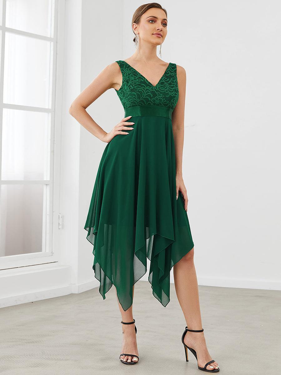 ever COSTA|Abito da matrimonio irregolare in chiffon di seta