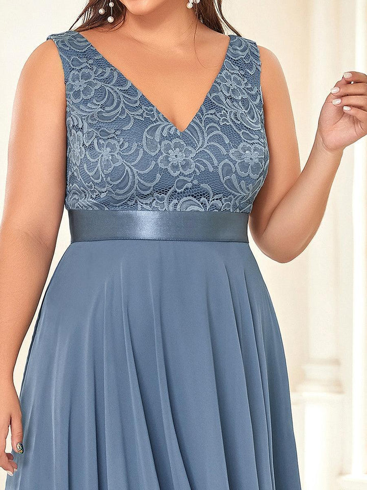 ever COSTA|Abito da matrimonio irregolare in chiffon di seta