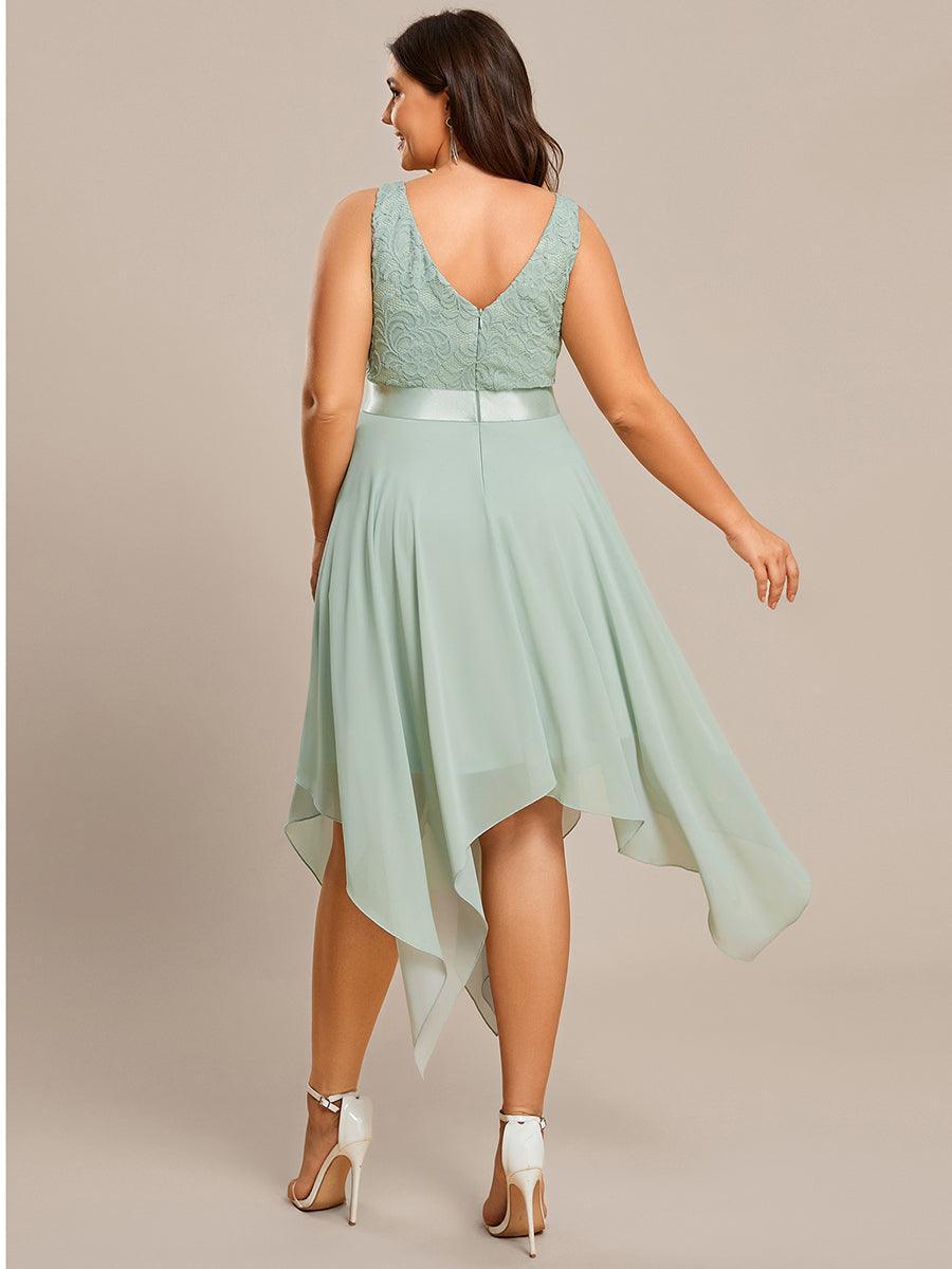 ever COSTA|Abito da matrimonio irregolare in chiffon di seta