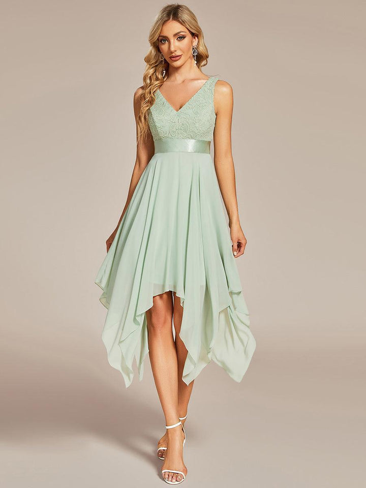 ever COSTA|Abito da matrimonio irregolare in chiffon di seta