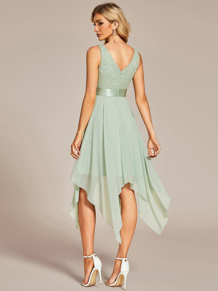 ever COSTA|Abito da matrimonio irregolare in chiffon di seta