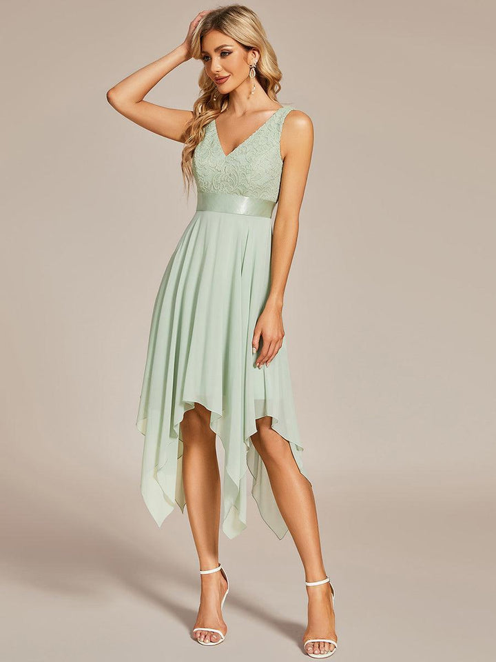 ever COSTA|Abito da matrimonio irregolare in chiffon di seta
