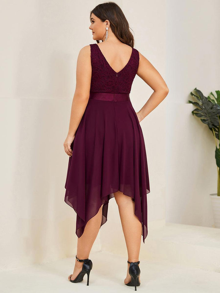 ever COSTA|Abito da matrimonio irregolare in chiffon di seta