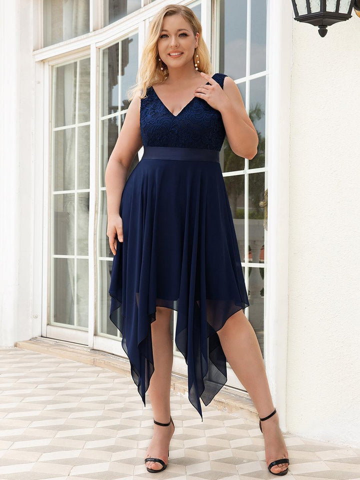 ever COSTA|Abito da matrimonio irregolare in chiffon di seta