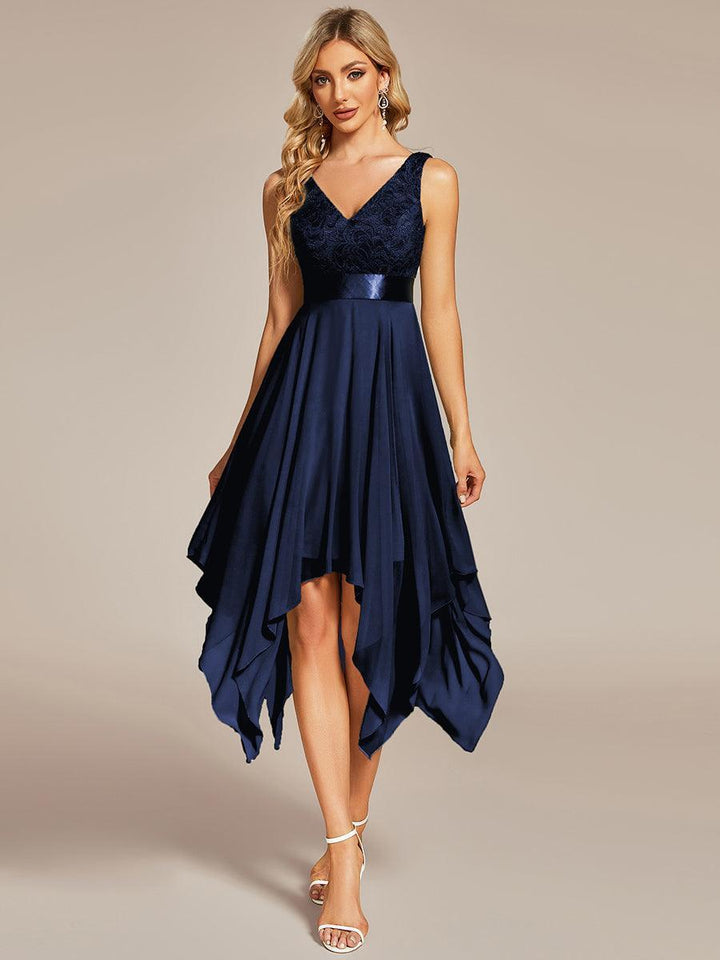 ever COSTA|Abito da matrimonio irregolare in chiffon di seta