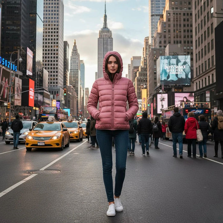 Freja™ – Ultralett Vanntett og Stilig Vinterjakke