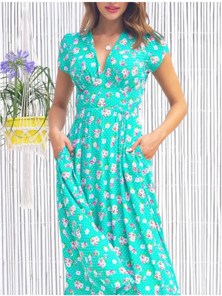 Lucia – Abito midi con bottoni