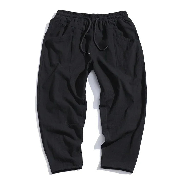 Kyoto – Pantaloni Cropped in Lino