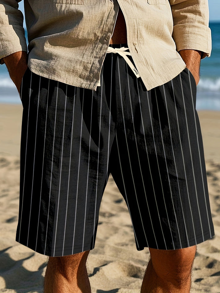 Stanley | Pantaloni da Spiaggia a Righe Relaxati