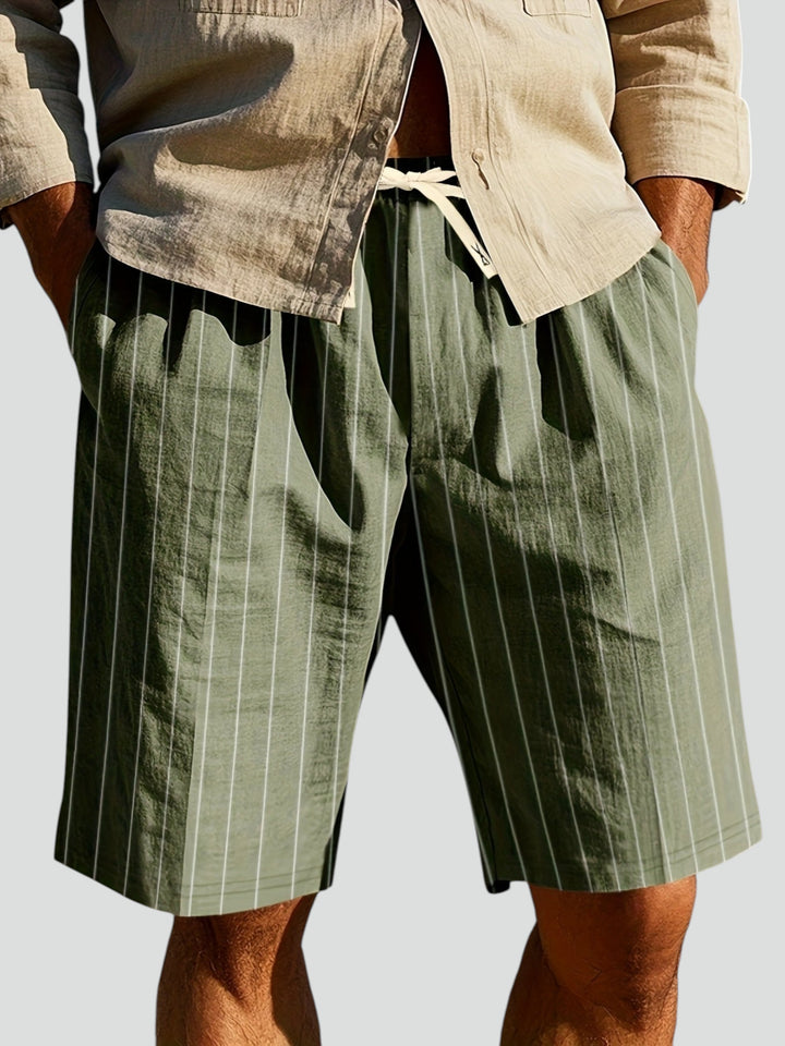 Stanley | Pantaloni da Spiaggia a Righe Relaxati