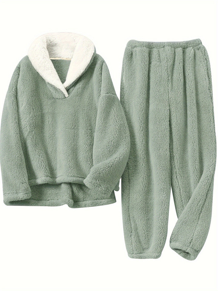 Alessia | Completo da Loungewear in Flanella