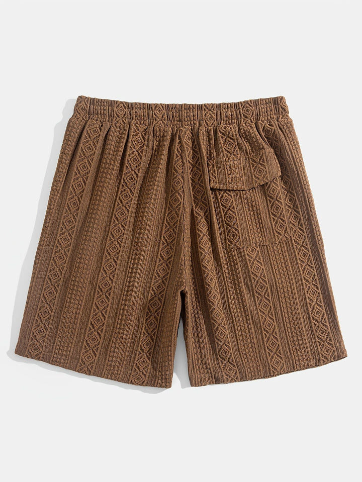 Eric | Shorts premium in maglia testurizzata