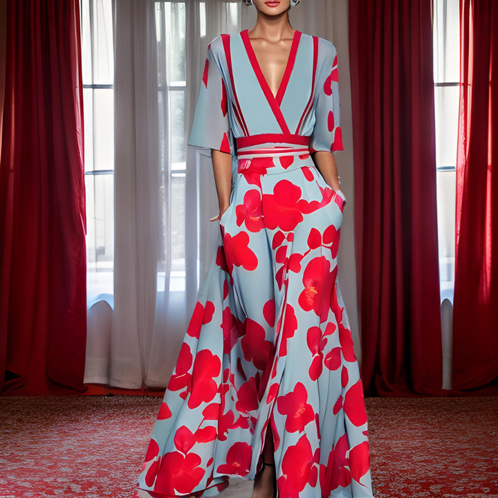 MIMI™ | Abito Elegante a Fiori