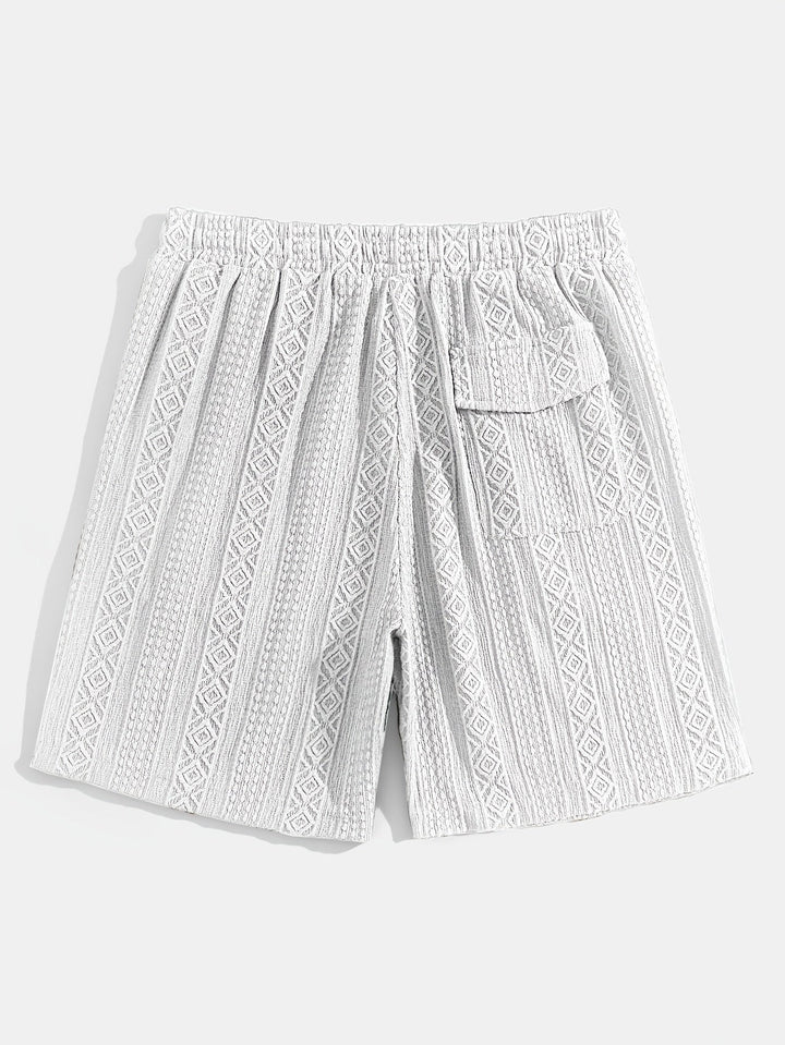 Eric | Shorts premium in maglia testurizzata