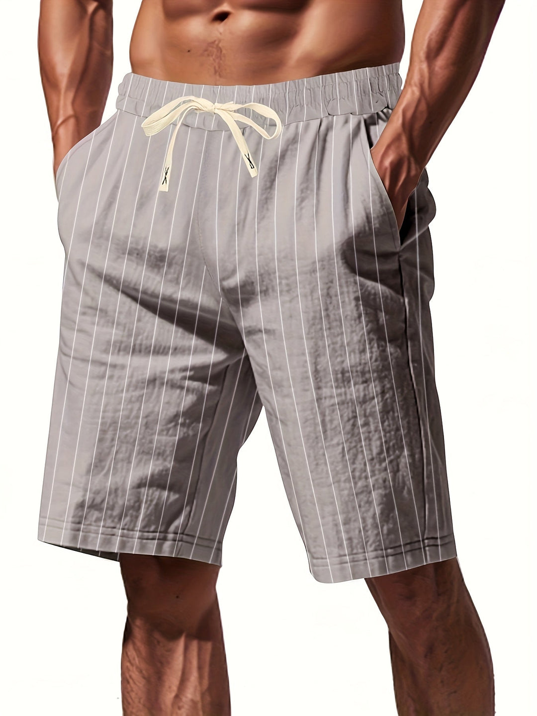Stanley | Pantaloni da Spiaggia a Righe Relaxati