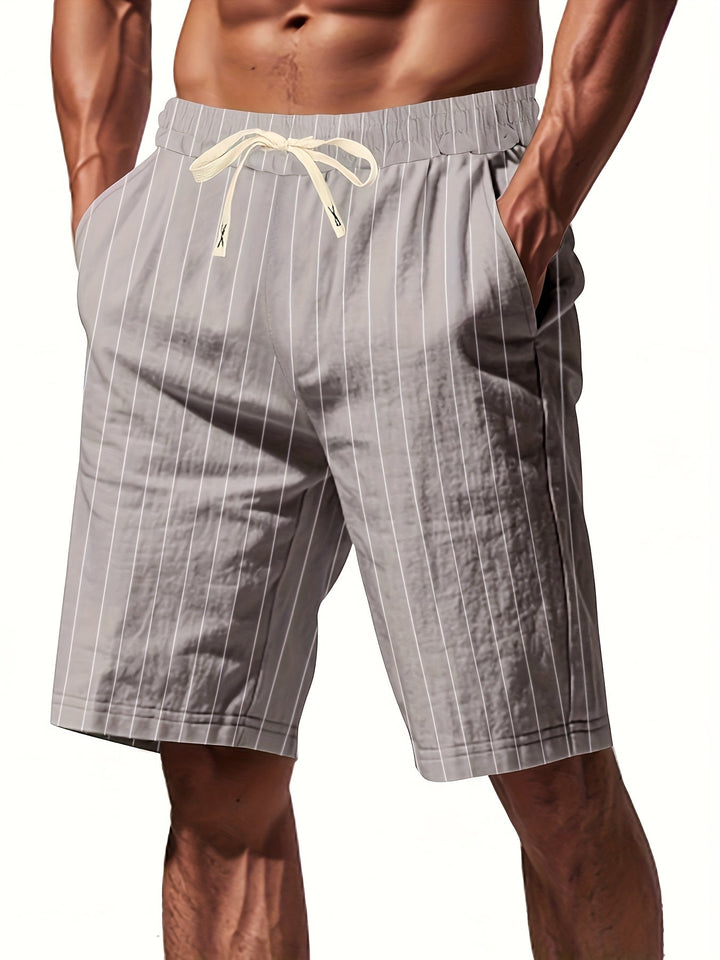 Stanley | Pantaloni da Spiaggia a Righe Relaxati