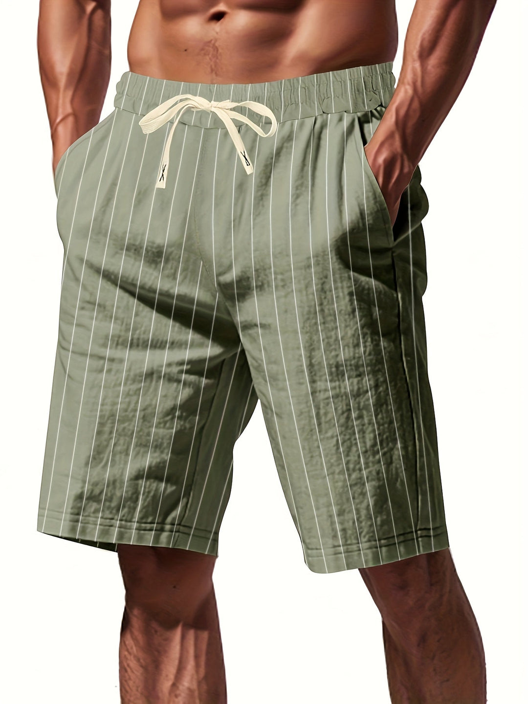 Stanley | Pantaloni da Spiaggia a Righe Relaxati