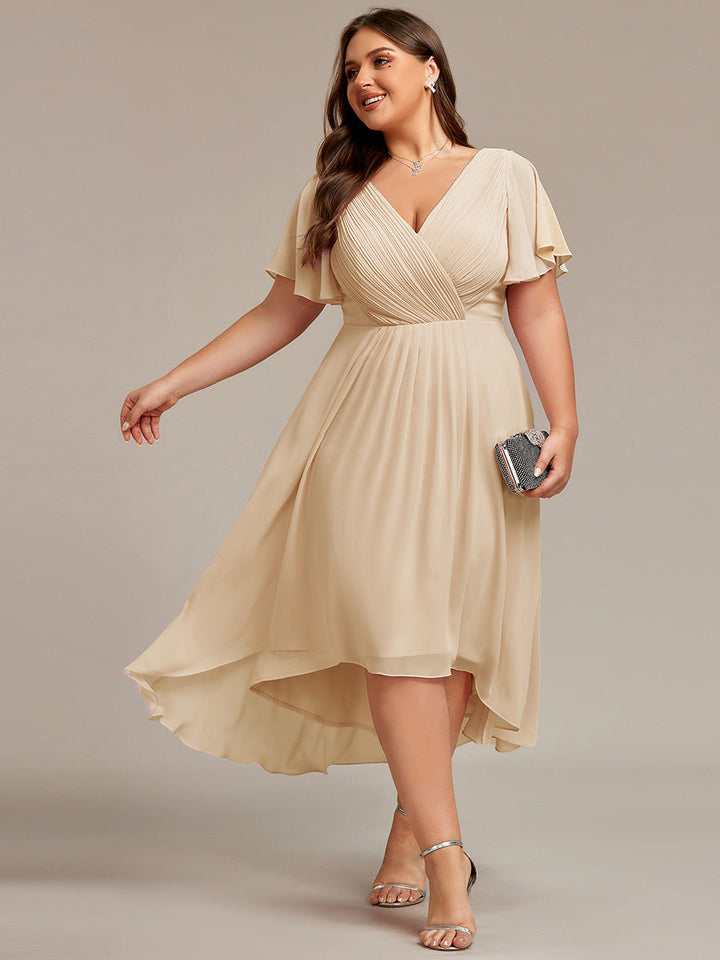 ever FAYE|Abito da invitata di matrimonio chic con scollo a V