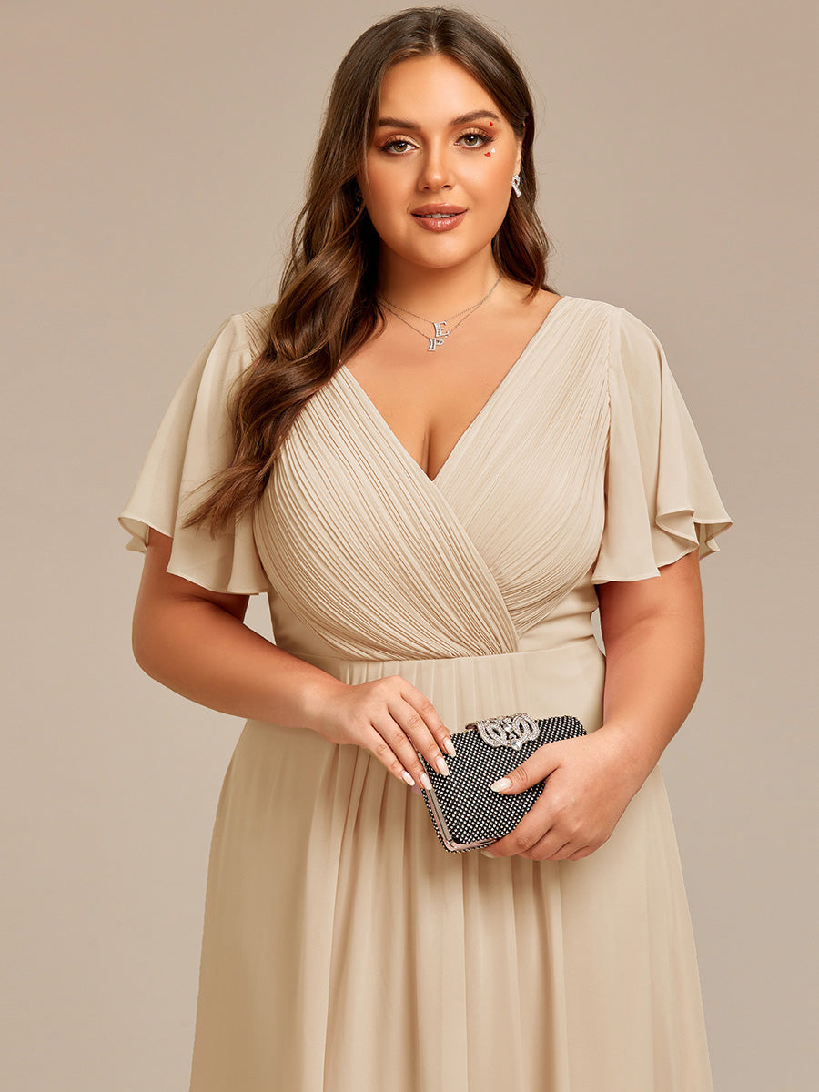 ever FAYE|Abito da invitata di matrimonio chic con scollo a V