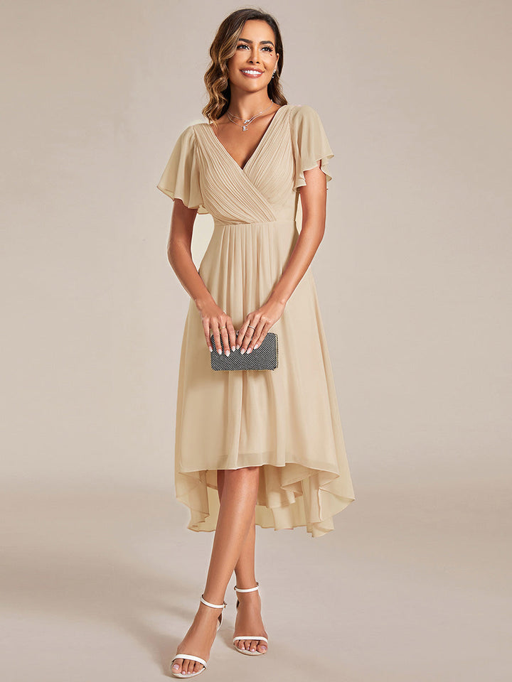 ever FAYE|Abito da invitata di matrimonio chic con scollo a V