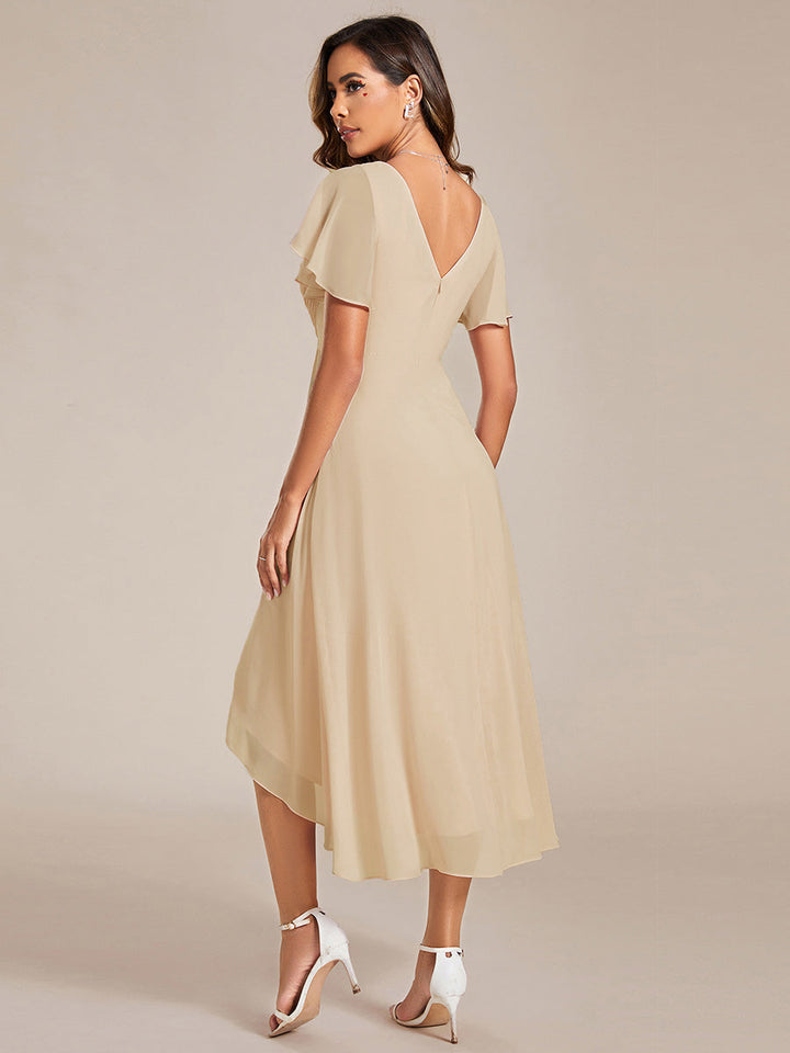 ever FAYE|Abito da invitata di matrimonio chic con scollo a V