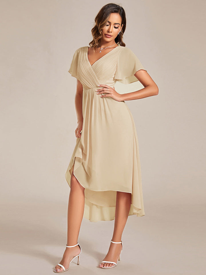 ever FAYE|Abito da invitata di matrimonio chic con scollo a V