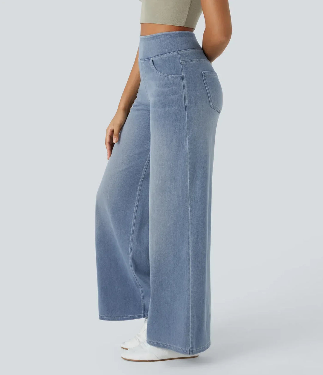 Evie™ | Pantaloni Elasticizzati Comodi con Vita Alta